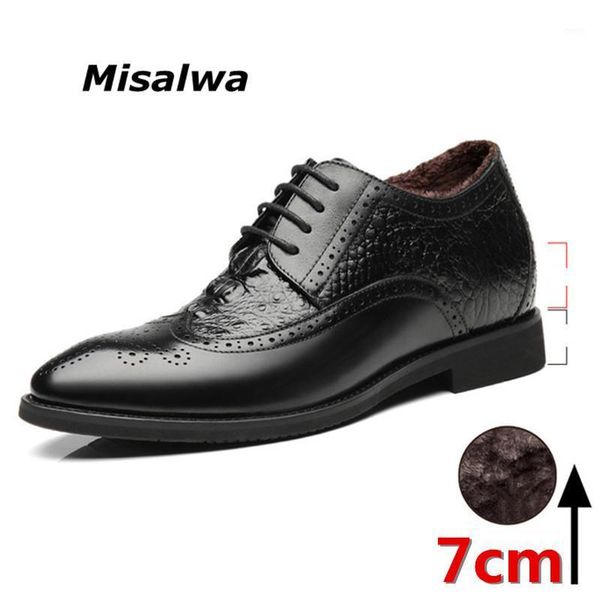 misalwa warm winter/spring men dress shoes 5/7cm elevator formal shoes brogue wedding party gentleman lift taller shoe1, Black
misalwa warm winter/spring men dress shoes 5/7cm elevator formal shoes brogue wedding party gentleman lift taller shoe1, Black