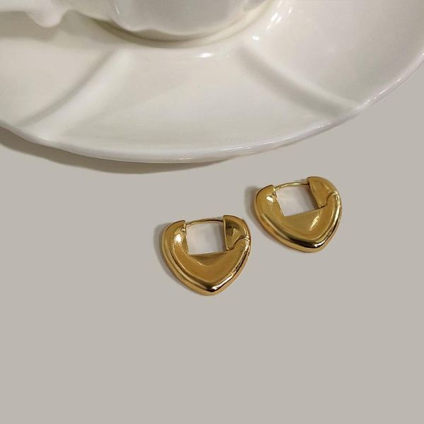 hoop & huggie flatfoosie ins gold color brass heart small earrings for women simple geometric trendy jewelry gift, Golden;silver
hoop & huggie flatfoosie ins gold color brass heart small earrings for women simple geometric trendy jewelry gift, Golden;silver