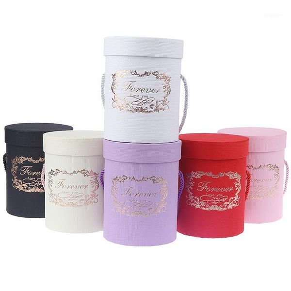 165*120mm round flower paper boxes lid hug bucket florist gift packaging box gift candy bar boxes party wedding supply1
165*120mm round flower paper boxes lid hug bucket florist gift packaging box gift candy bar boxes party wedding supply1