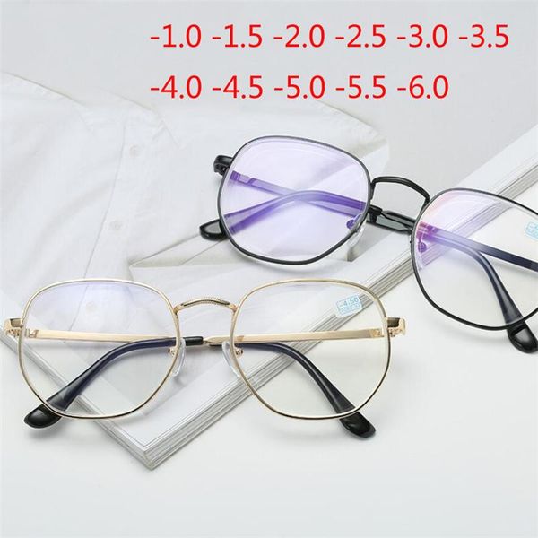 fashion sunglasses frames 2021 myopia glasses finished golden and black frame blue film short sight eyewear prescription -1.0 -1.5 -2.0 to -
fashion sunglasses frames 2021 myopia glasses finished golden and black frame blue film short sight eyewear prescription -1.0 -1.5 -2.0 to -