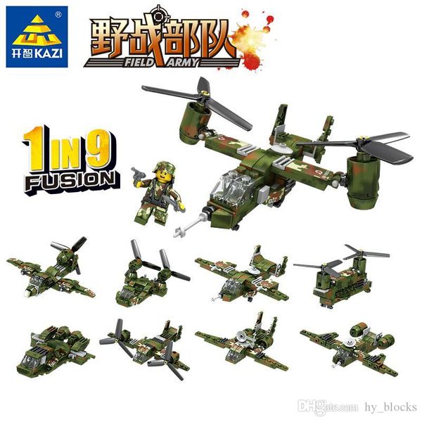 8in1 military combat troops fighter tank army armored car building blocks sets diy bricks helicopter model education kids toys 03 
8in1 military combat troops fighter tank army armored car building blocks sets diy bricks helicopter model education kids toys 03