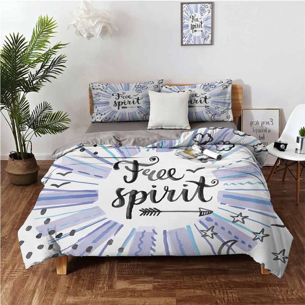 spirit quote on watercolor backdrop stars clouds crescent moon artwork printbedding 3-piece set
spirit quote on watercolor backdrop stars clouds crescent moon artwork printbedding 3-piece set