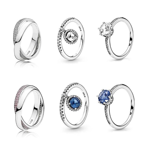 2020 high-quality s925 sweet promise, transparent bright crown, blue dangling round ring original women's jewelry gift, Golden;silver
2020 high-quality s925 sweet promise, transparent bright crown, blue dangling round ring original women's jewelry gift, Golden;silver