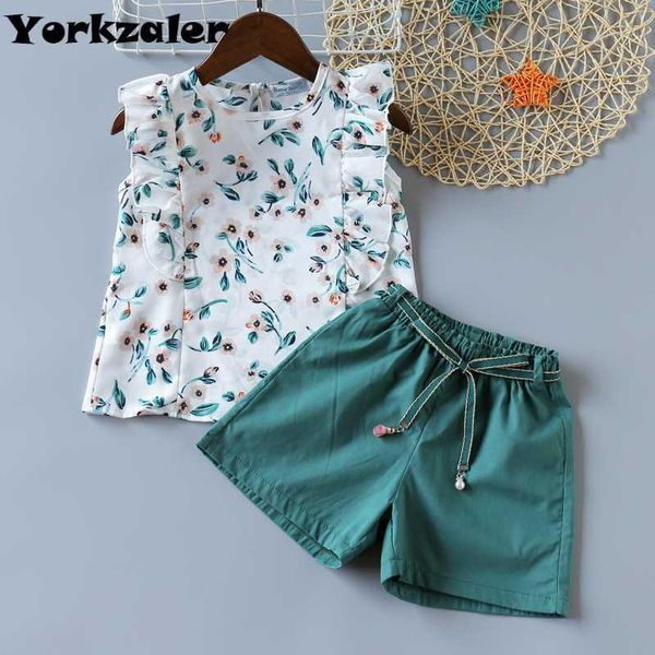 toddler girls clothing set floral chiffon blouse shirt & green shorts belt fashion summer clothes for kids children outfit1, White
toddler girls clothing set floral chiffon blouse shirt & green shorts belt fashion summer clothes for kids children outfit1, White