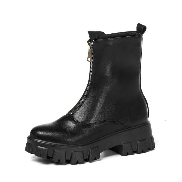 2021 new chunky high heels winter ankle boots genuine leather shoes woman zippers party size 41 42 x0gh, Black
2021 new chunky high heels winter ankle boots genuine leather shoes woman zippers party size 41 42 x0gh, Black