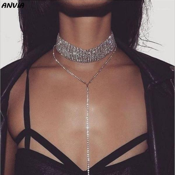 2020 selling rhinestone choker crystal gem luxury chokers collar chocker chunky y necklace women jewelry accessories1, Golden;silver
2020 selling rhinestone choker crystal gem luxury chokers collar chocker chunky y necklace women jewelry accessories1, Golden;silver