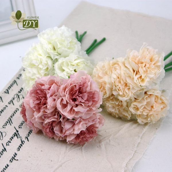 decorative flowers & wreaths 5 heads hight quality silk flower bouquet artificial fall vivid peony wedding home party decoration fake rose
decorative flowers & wreaths 5 heads hight quality silk flower bouquet artificial fall vivid peony wedding home party decoration fake rose