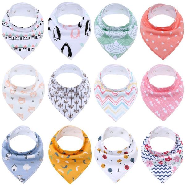 baby bandana drool bibs for boys and girls,super soft 12 pack absorbent cotton organic bib set,baby shower gift sets y200710
baby bandana drool bibs for boys and girls,super soft 12 pack absorbent cotton organic bib set,baby shower gift sets y200710
