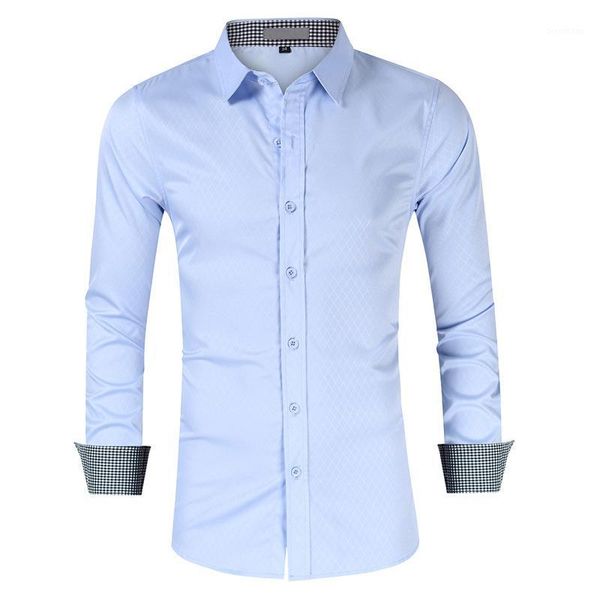 autumn lapel men's plaid shirt black light blue men long sleeve shirt mens regular edition luxury male long sleeve1, White;black
autumn lapel men's plaid shirt black light blue men long sleeve shirt mens regular edition luxury male long sleeve1, White;black