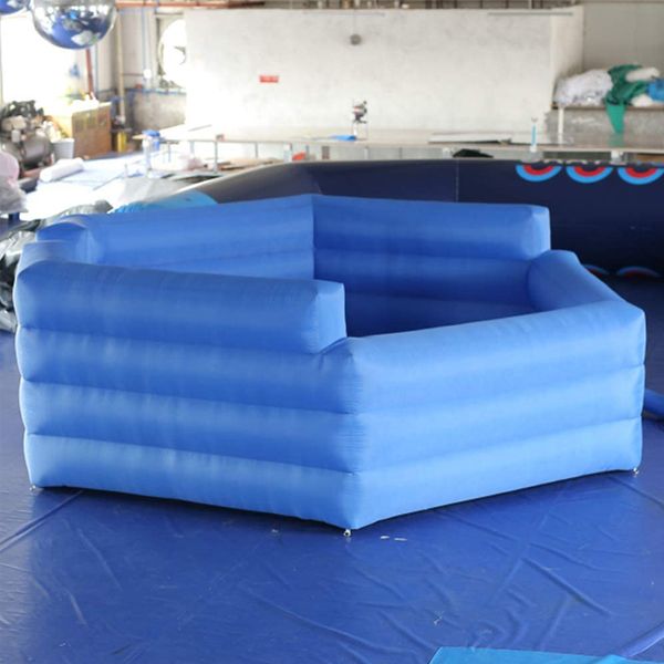 pvc 15ft inflatable gaga ball pit deep blue gagaball court with electric air blower for outdoor indoor family school activity games play fun
pvc 15ft inflatable gaga ball pit deep blue gagaball court with electric air blower for outdoor indoor family school activity games play fun