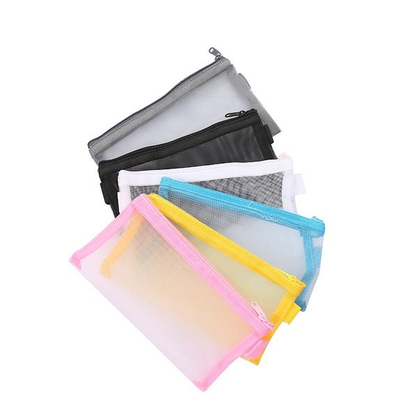 1 piece creative mesh transparent cute square oval portable pen pencil pouch bag school office supplies stationery case sqcpxl new_dhbest, Black;red
1 piece creative mesh transparent cute square oval portable pen pencil pouch bag school office supplies stationery case sqcpxl new_dhbest, Black;red