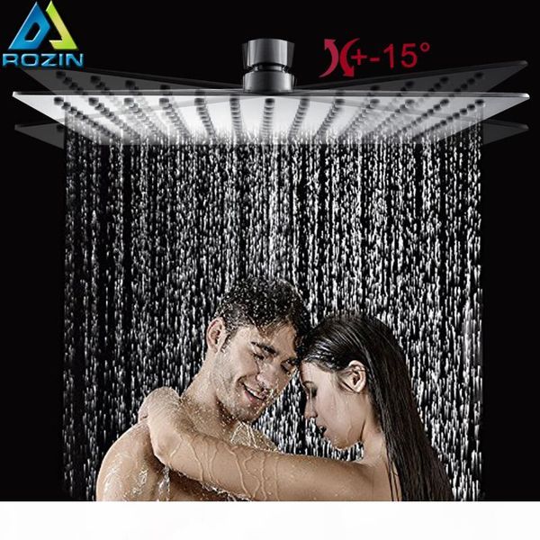 stainless steel ultrathin shower head 16" rainfall shower faucet head chrome bathroom large flow showerhead faucet accessory
stainless steel ultrathin shower head 16" rainfall shower faucet head chrome bathroom large flow showerhead faucet accessory