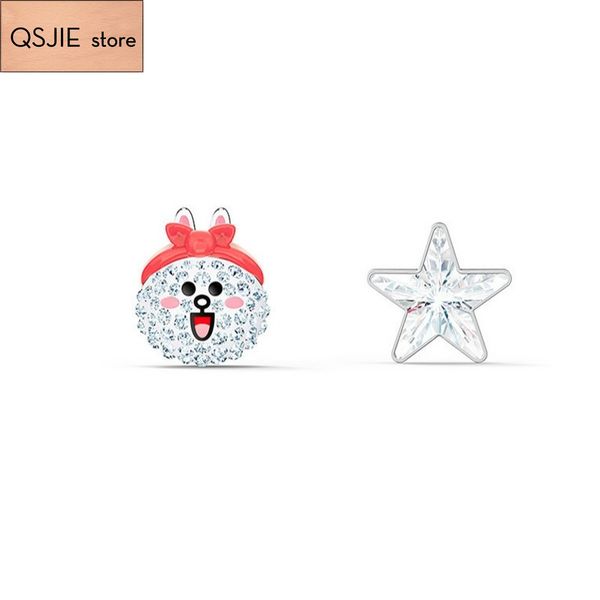 qsjie new charm fashion smile cute kenny rabbit star irregular women earrings cute stud earrings female, Golden;silver
qsjie new charm fashion smile cute kenny rabbit star irregular women earrings cute stud earrings female, Golden;silver