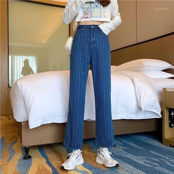 women's jeans high waisted women harajuku vintage leisure all-match flare denim trousers autumn spring trendy bf style femme jean1, Blue
women's jeans high waisted women harajuku vintage leisure all-match flare denim trousers autumn spring trendy bf style femme jean1, Blue