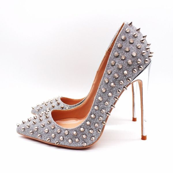shipment of fashion women glitter pumps silver spikes toe pointy shoes size33-43 8-12 cm stiletto high heels hcvt, Black
shipment of fashion women glitter pumps silver spikes toe pointy shoes size33-43 8-12 cm stiletto high heels hcvt, Black