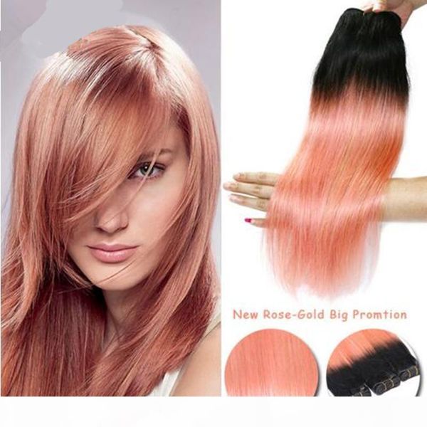 ombre hair extensions rose gold with dark roots brazilian straight virgin hair 3pcs soft brazilian ombre rose gold pink weave, Black;brown
ombre hair extensions rose gold with dark roots brazilian straight virgin hair 3pcs soft brazilian ombre rose gold pink weave, Black;brown