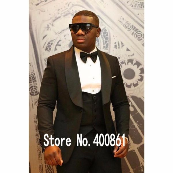 men's suits & blazers style one button black groom tuxedos shawl lapel groomsmen man mens wedding suit (jacket+pants+vest+tie) w:150, White;black
men's suits & blazers style one button black groom tuxedos shawl lapel groomsmen man mens wedding suit (jacket+pants+vest+tie) w:150, White;black