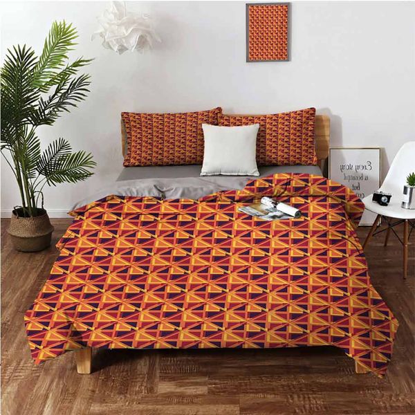 triangles and rhombuses with warm colors retro inspirations abstract illustrationbedding 3-piece set
triangles and rhombuses with warm colors retro inspirations abstract illustrationbedding 3-piece set