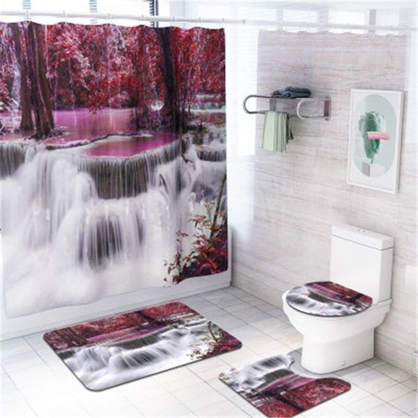 bath mats 4pcs/set bathroom mat set non-slip seaside scenic coral fleece shower curtain floor washable toilet rug1
bath mats 4pcs/set bathroom mat set non-slip seaside scenic coral fleece shower curtain floor washable toilet rug1