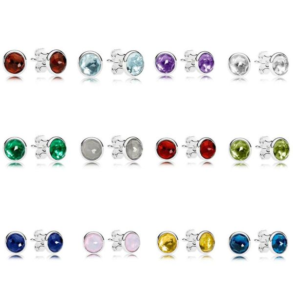stud kakany s925 silver women's round crystal stone earrings original fashion diy jewellery 12 colors to choose from, Golden;silver
stud kakany s925 silver women's round crystal stone earrings original fashion diy jewellery 12 colors to choose from, Golden;silver