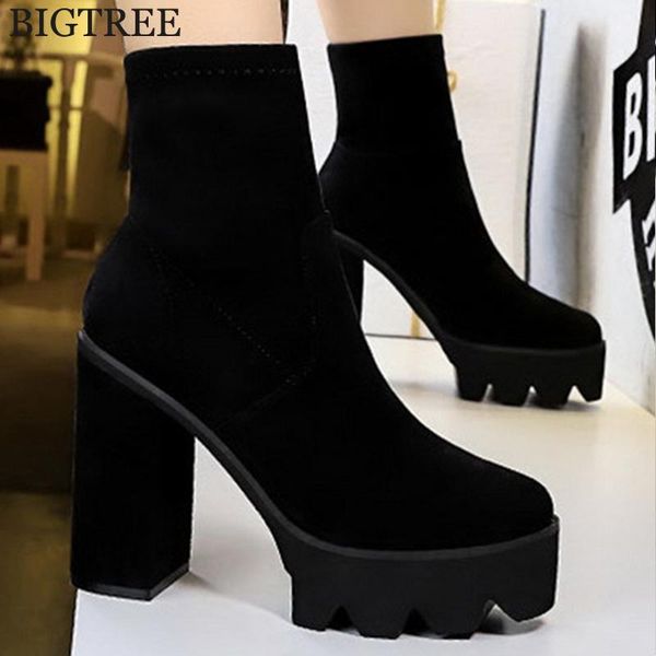boots fashion spring autumn ankle women thick heel waterproof platform ladies booties suede women's y912, Black
boots fashion spring autumn ankle women thick heel waterproof platform ladies booties suede women's y912, Black