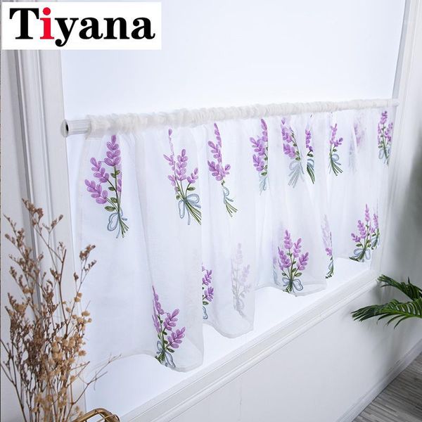 curtain & drapes short kitchen bouquet porch desk cover embroidery romantic purple lavender sheer tulle for wedding deocr jk322x1
curtain & drapes short kitchen bouquet porch desk cover embroidery romantic purple lavender sheer tulle for wedding deocr jk322x1