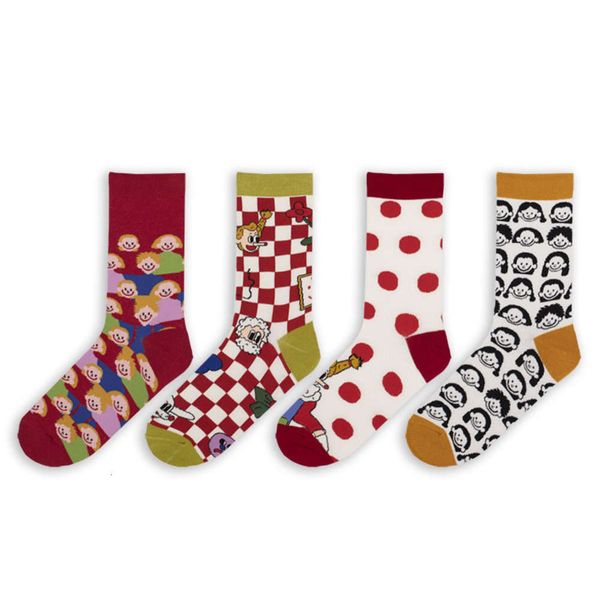 2021big magic tree cartoon sweet and lovely lolita women's middle tube socks, Black
2021big magic tree cartoon sweet and lovely lolita women's middle tube socks, Black