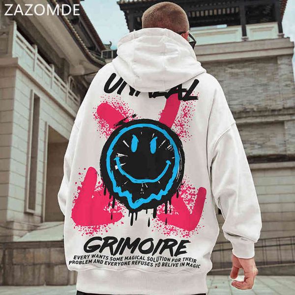 ZAZOMDE Autumn Winter Hoodi Sweatshirt Men's White Loose Hip Hop Punk Pullover Streetwear Casual Fashion Cloth Oversized 8xl, Black
ZAZOMDE Autumn Winter Hoodi Sweatshirt Men's White Loose Hip Hop Punk Pullover Streetwear Casual Fashion Cloth Oversized 8xl, Black