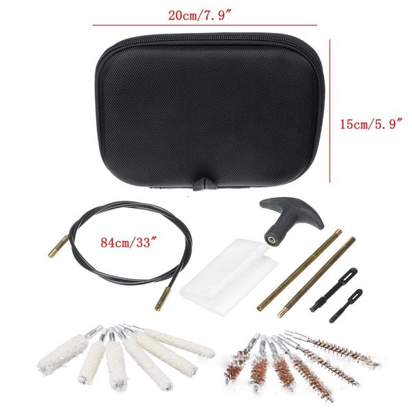 outdoor portable rifle pistol sun kit suitable for most firearms 19 pcs accessories cleaning work easier
outdoor portable rifle pistol sun kit suitable for most firearms 19 pcs accessories cleaning work easier
