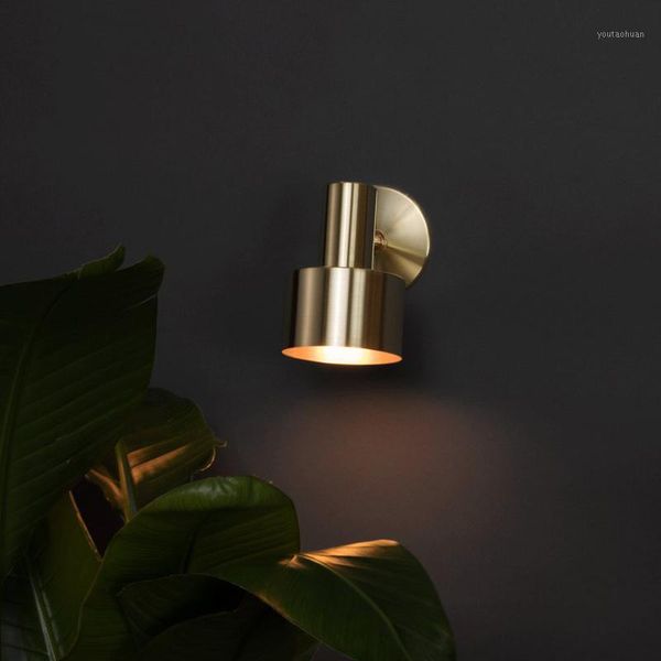 wall lamp modern copper sconce lamps rotatable brass lights for bedroom livingroom e27 home decorated vintage light fixture1
wall lamp modern copper sconce lamps rotatable brass lights for bedroom livingroom e27 home decorated vintage light fixture1