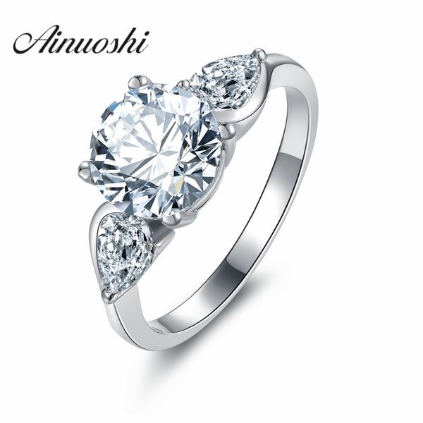 classic round cut star brilliant sona ring 3 stones engagement ring for women 925 sterling silver women girl party lover gift y200106, Slivery;golden
classic round cut star brilliant sona ring 3 stones engagement ring for women 925 sterling silver women girl party lover gift y200106, Slivery;golden