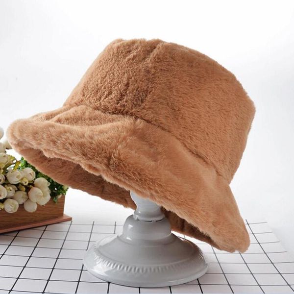 winter warm thick big bucket hats for women men casual solid ladies artificial fur winter hat walking hat plush bob, Blue;gray
winter warm thick big bucket hats for women men casual solid ladies artificial fur winter hat walking hat plush bob, Blue;gray