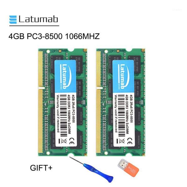 rams latumab 4gb ddr3 1066mhz pc3 8500 lapmemory sodimm ram 204 pins notebook module 1.5v ram1
rams latumab 4gb ddr3 1066mhz pc3 8500 lapmemory sodimm ram 204 pins notebook module 1.5v ram1