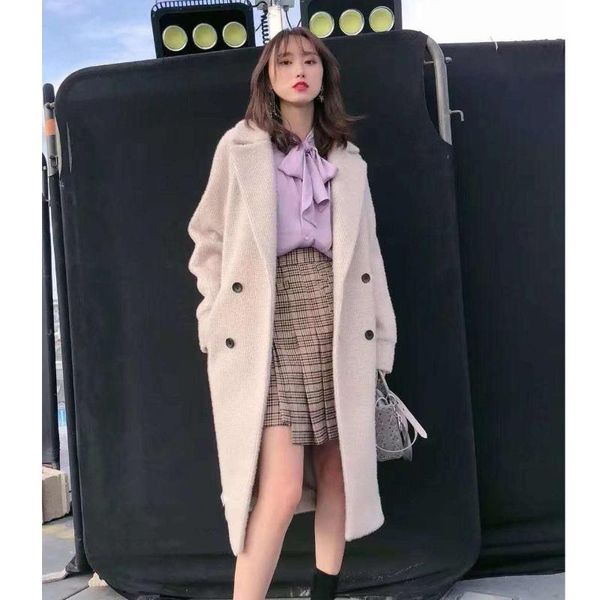 20 temperament of qiu dong long fine plaid style restoring ancient ways the double-breasted cloth coat coat female spot, Black
20 temperament of qiu dong long fine plaid style restoring ancient ways the double-breasted cloth coat coat female spot, Black
