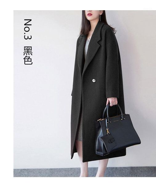 office lady long winter fashion wool coats single button wool blend coat and jacket turn-down collar coat femenino1, Black
office lady long winter fashion wool coats single button wool blend coat and jacket turn-down collar coat femenino1, Black