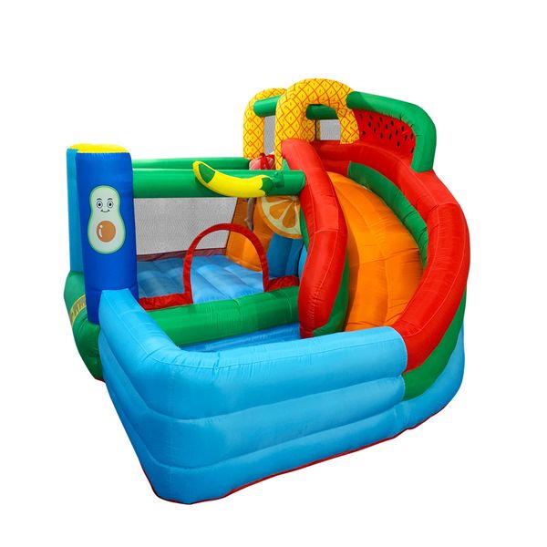 inflatable bouncer slide with ball pit outdoor naughty castle watermelon fruit combo with rock climbing home indoor play fun in garden yard
inflatable bouncer slide with ball pit outdoor naughty castle watermelon fruit combo with rock climbing home indoor play fun in garden yard