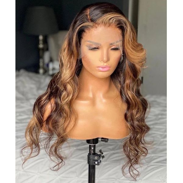brown highlight indian human hair wigs for women 13x4 lace front wigs with preplucked hairline 360 lace frontal wigs full lace wig, Black
brown highlight indian human hair wigs for women 13x4 lace front wigs with preplucked hairline 360 lace frontal wigs full lace wig, Black