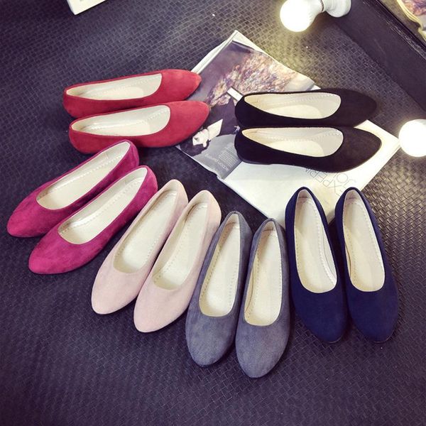 1 pair women ladies ballet flat shoes casual loafers anti-slip breathable for autumn xrq88, Black
1 pair women ladies ballet flat shoes casual loafers anti-slip breathable for autumn xrq88, Black