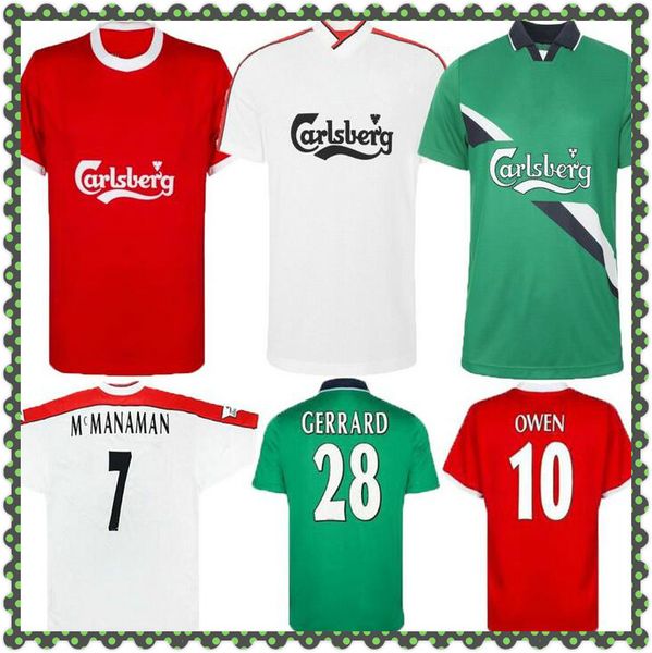 1999 2000 2001 owen gerrard retro soccer jersey 01 02 home away berger fowler mcmanaman heskey carragher classic vintage football shirt, Black;yellow
1999 2000 2001 owen gerrard retro soccer jersey 01 02 home away berger fowler mcmanaman heskey carragher classic vintage football shirt, Black;yellow