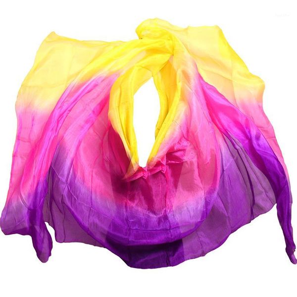 100% silk 1pc dance veils handmade natural silk belly dance veil yellow+rose+purple 250*114 cm accessories1, Black;red
100% silk 1pc dance veils handmade natural silk belly dance veil yellow+rose+purple 250*114 cm accessories1, Black;red