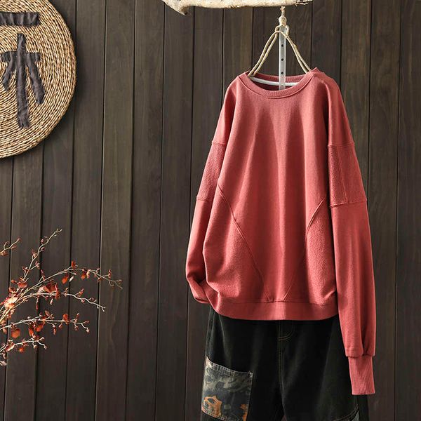 fengmi autumn 2020 new art round neck pullover sweater women's loose casual terry versatile top, Black
fengmi autumn 2020 new art round neck pullover sweater women's loose casual terry versatile top, Black