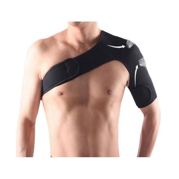 shoulder support brace basketball arm sleeve men safety sports injury guard posture corrector back protector, Black;blue
shoulder support brace basketball arm sleeve men safety sports injury guard posture corrector back protector, Black;blue