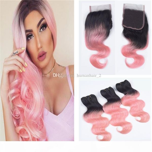 ombre human hair bundles with lace closure t1b pink brazilian virgin hair 3 bundles and closure two tone body wave double weft, Black;brown
ombre human hair bundles with lace closure t1b pink brazilian virgin hair 3 bundles and closure two tone body wave double weft, Black;brown