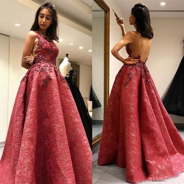 elegant dusty pink full lace prom dresses a line 2021 open back backless sleeveless long formal evening gowns reception dress women, Black
elegant dusty pink full lace prom dresses a line 2021 open back backless sleeveless long formal evening gowns reception dress women, Black