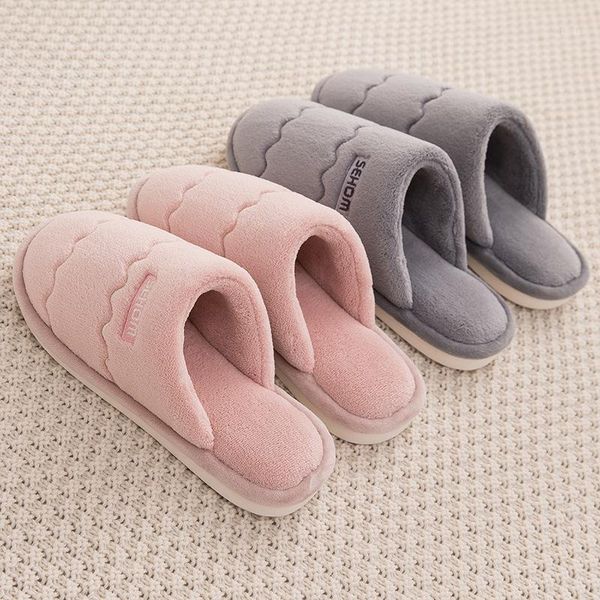 slippers cotton women's winter home plush household warm womens indoor house shoes shoes1, Black
slippers cotton women's winter home plush household warm womens indoor house shoes shoes1, Black