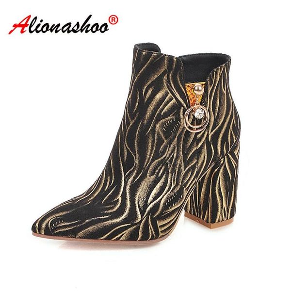 2020 New Fashion Spring Autumn Ankle Boots Women Square Thick High Heel Boots Ladies Worker Black Big Large Size 12 44
2020 New Fashion Spring Autumn Ankle Boots Women Square Thick High Heel Boots Ladies Worker Black Big Large Size 12 44