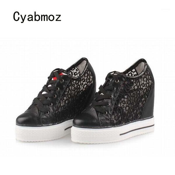cyabmoz women platform shoes woman high heels wedge height increasing casual hollow lace valentine party shoes zapatos mujer1, Black
cyabmoz women platform shoes woman high heels wedge height increasing casual hollow lace valentine party shoes zapatos mujer1, Black