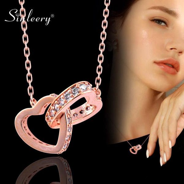 sinleery elegant two hollow heart cross pendant necklace rose gold silver color crystal choker necklace women jewelry xl104 ssi1
sinleery elegant two hollow heart cross pendant necklace rose gold silver color crystal choker necklace women jewelry xl104 ssi1