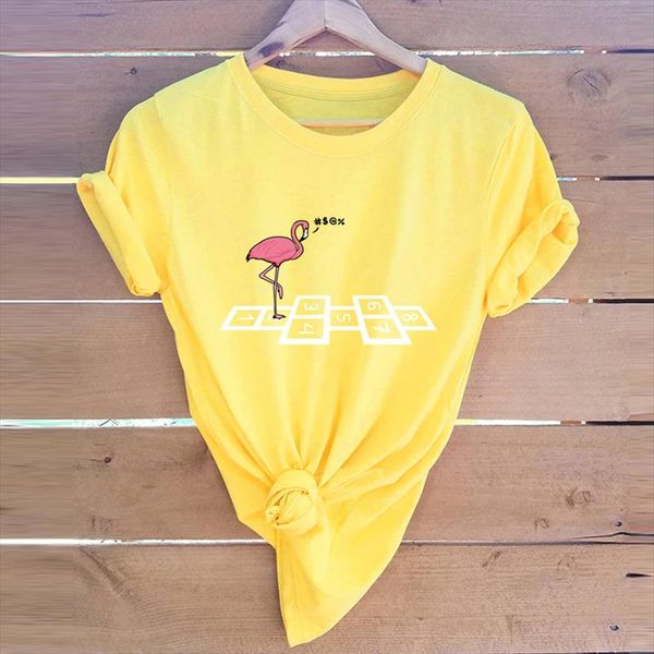 new women tshirt japanese crane play game 2019 summer female short sleeve harajuku shirts femme 5xl plus size graphic tee, White 
new women tshirt japanese crane play game 2019 summer female short sleeve harajuku shirts femme 5xl plus size graphic tee, White