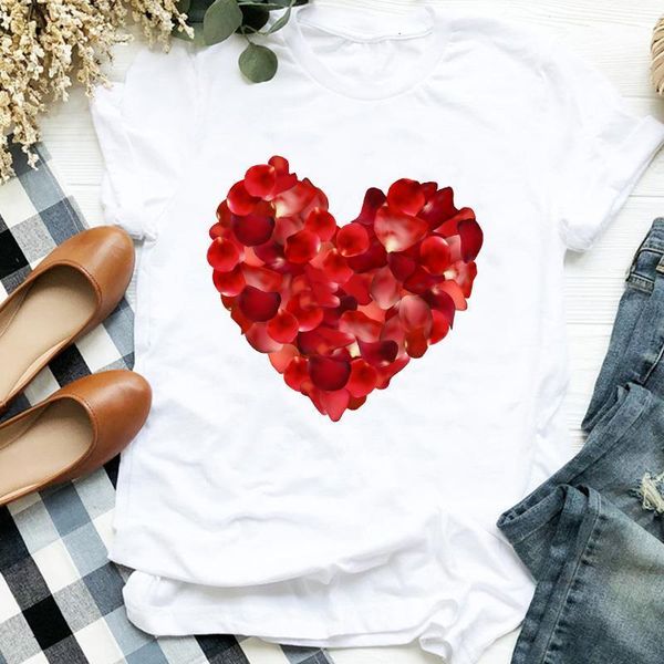 women lady 90s love heart floral flower cute fashion print ladies t tee womens shirt clothes tshirt female graphic t-shirt, White
women lady 90s love heart floral flower cute fashion print ladies t tee womens shirt clothes tshirt female graphic t-shirt, White